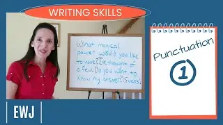 English Writing Skills 1: Sentence Punctuation and Contractions