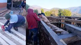Our house building update II House building with mud & stone in Rural Nepal@Manjitamrnati