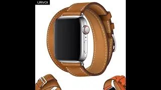URVOI Apple Watch Double Tour Leather Band