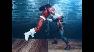 Marvel Legends : Union Jack versus Red Guardian video made with NaukNauk Ai App .