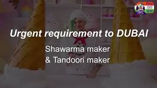 ✈️ chef job Urgent requirement to DUBAI, NOIDA SEC.21 #Grow chef.