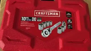 Craftsman 3/8 drive metric socket set for under $10 at ACE.