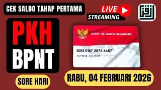 DETIK PENCAIRAN PKH BPNT TAHAP 1 SORE HARI INI RABU, 04 FEBRUARI 2026.