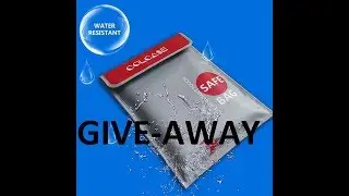 Fireproof bag GIVEAWAY