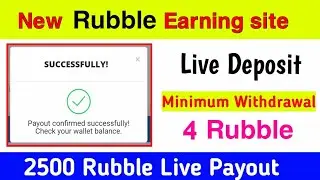 New Rubble Earning Website 2021 | FX-group.net Reveiw | New Legit Earning site