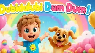 Dudi Dudi Dam Dam Fun Kids Dance Song with Poco & Bingo | Jingle Gems Nursery Rhymes #dudidudidam
