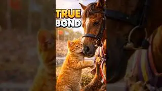 TRUE BOND 🐎❤️😺When winning doesn&rsquo;t matter, loyalty does.