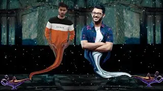 Aladdin lamp picsart toutrial | creativ aladdin effect | Carryminati photo editing ||ROXX EDITORS