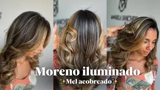 MORENO ILUMINADO MEL ACOBREADO- passo a passo muito f&aacute;cil