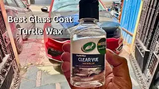 Turtle Wax Clear Vue Rain Repellent | Does It Really Work? | DIY Glass Coating