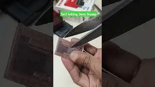 DIY Prime DT-3050 self inking bank Dater Stamp #primeselfinkstamp #stampfactory