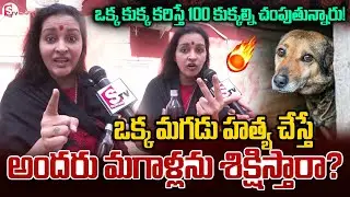 Renu Desai Emotional Words about Stray Dogs | Telugu News | SumanTV Neha