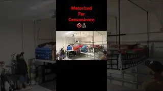 Dual #motorized #overhead #storagesolutions #spacesaving 🚫🪜