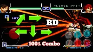 Kof 2002 - kim 100% Combo - passo a passo #mame4droid