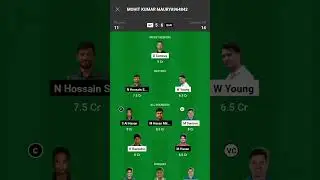 NZ vs BAN Dream11 Prediction || NZ vs BAN Dream11 Team || NZ vs BAN Dream11 || World Cup 2023
