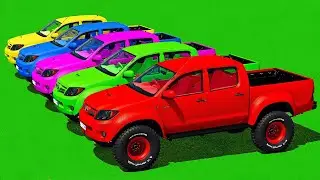 TRANSPORTING TOYOTA & FORD PICKUP CARS WITH INTERNATIONAL TRUCKS - Farming Simulator 22