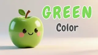 Learn Green Color for Kids | Green Objects One by One | Toddler Learning Video   #toddlers