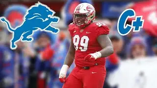 The Detroit Lions DRAFT Brodric Martin.... What He ADDS Is SCARY...