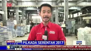 KPU Pantau Percetakan Surat Suara Pilkada 2017