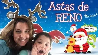 CUERNOS o astas de RENO o ciervo * Accesorios NAVIDEÑOS