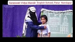 Celebrating 77th republic day in svm School patur nandapur 