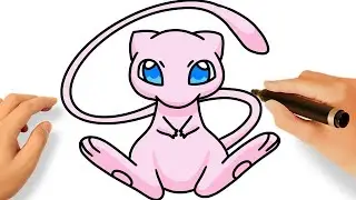 COMO DESENHAR O MEW | POKÉMON