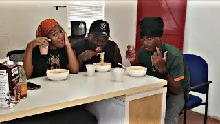 SPICY NOODLE CHALLENGE(LOSER DOES A DARE!!)