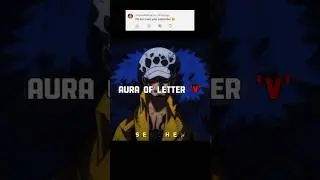 Aura of letter 'V' 🥶🔥