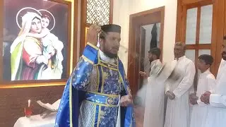സെന്റ് മേരീസ് ഓർത്തഡോക്സ് വലിയപള്ളിആയുർ പെരുന്നാളും മാതാവിന്റെ മുറിയിൽ ധൂപ പ്രാർത്ഥനFr Behnan Koruth