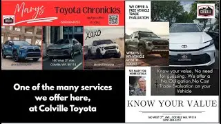 One of the many services we offer here, at Colville Toyota #toyotachronicles #colvilletoyota