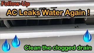 Follow-up: Solving water leakage problem of GREE split air-conditioner