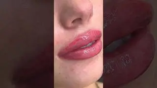 Lip Blush In Montreal At Reimagine Clinic #esthetician #lipblush #pmu #mtl