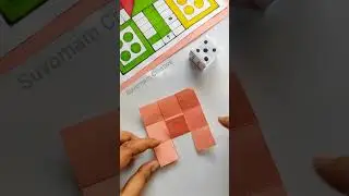 Game Board making | Ludo Game Board | Game Board | #gameboard #youtubeshorts | #Shorts