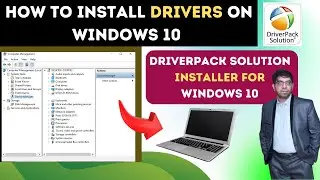 how to install drivers on windows 10 | driver pack installer for windows 10 | Imran Arif Tech