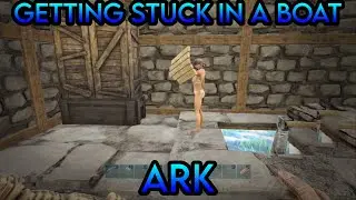 GETTING STUCK INSIDE A RAFT IN ARK SURVIVAL EVOLVED