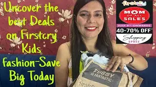 Firstcry Haul | Save Big on Kids Products - Purchase Under INR 1700 | FirstCry Mom of All Sale |