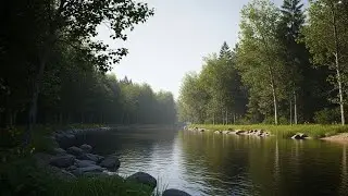 River Stream Sounds 🌊 Relaxing Water Ambience for Sleep and Stress Relief #1482