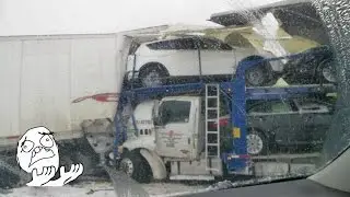 Snow and Ice CRASH Compilation 2017 - Brutal Snow Accidents Slide Part.10