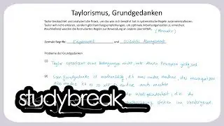 Taylorismus, Grundgedanken | Organisation