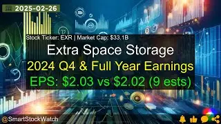 Extra Space Storage (EXR|$33.1B) - 2024 Q4 & Full Year Earnings Analysis
