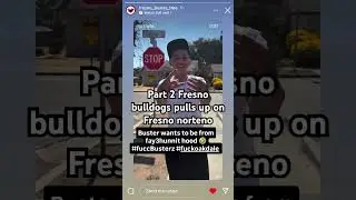 Fresno Bulldog Pulls up on Norte #bulldogs #rap #freestyle #freestylerap #559 #fyp #viral