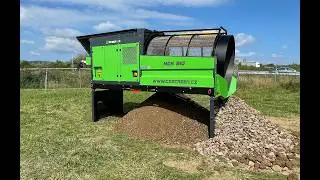 MDS BIG  - DRUM SCREENER - TROMMELSIEB -MINI SCREENER SIEBANLAGE - CRIBLE -VAGLI - CRIBAS