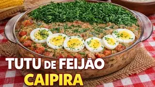 Tutu de Feij&atilde;o Caipira | Simples e Delicioso #receitacaseira #receitacaseira 