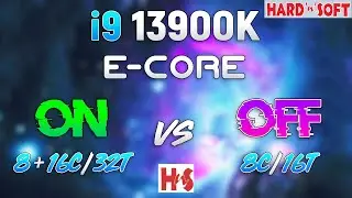 Intel E-Core ON vs OFF / are E-Cores Needed at All / Which is Better?