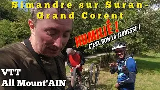 VTT - Simandre sur Suran - Grand Corent - Ain (01) + Drone