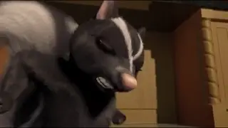 Stella The Skunk Farts