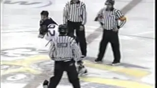 Adam Huxley vs Zack Fitzgerald WHL Oct 5/02