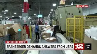 NBC12: Spanberger Writes to USPS on Mail Service and Delivery Issues Impacting Virginians