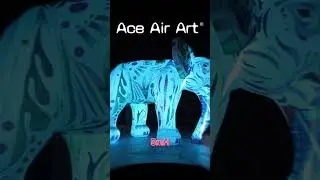 Inflatable Elephant With LED Lightings #inflatable #jisooflower #inflatabletoy #elephant #zoo #diy