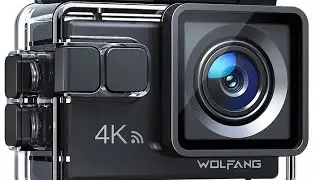 WOLFANG GA100 Action Camera Unboxing & Review (4K, 20MP, Waterproof)